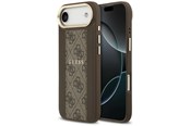 Mobiel - Covers & Cases - GUESS 4G Stripe MagSafe case for iPhone Air - brown - 3666339520489
