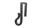 Smart Home - Light Solutions Lichtsnoerclips – Voor kerstverlichting en lichtsnoeren op hek - 6mm - Zwart - 20 stuks - 5714255018745