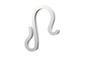 Smart Home - Light Solutions Lichtsnoer clips – Dakgoothaak voor kerstverlichting en lichtsnoeren - 15mm - Wit - 20 stuks - 5714255018875