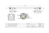 Netwerk - kabel - Vision network cable - 1 m - black - Zwart - TC 1MCAT6A/BL
