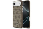 Mobiel - Covers & Cases - GUESS 4G Triangle Logo MagSafe case for iPhone Air - brown - 3666339517601