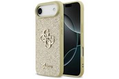 Mobiel - Covers & Cases - GUESS Fixed Glitter Big 4G case for iPhone Air - gold - 3666339492182