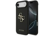 Mobiel - Covers & Cases - GUESS Grained Big 4G & Classic Logo case for iPhone Air - black - 3666339524883