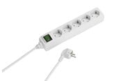 Schakeleenheden - Vivanco 5-Power socket grounded with on/off switch 1.4m - 27016