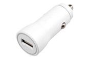 Mobiel - Adapters & Opladers - Vivanco Teccus 10W Fast Car Charger 2.1A - White - 4008928626803