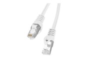 Netwerk - kabel - Lanberg patch cable - 25 cm - white RAL 9010 - Wit - PCF6-10CC-0025-W
