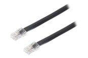 Netwerk - kabel - SCONN S-Impuls phone cable - 3 m - black - Zwart - 70083-8/8