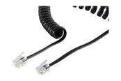 Netwerk - kabel - SCONN S-Impuls phone cable - 10 m - black - Zwart - 10m - 70135-10