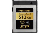 Geheugenkaart - Patriot EP CFexpress Type B - 1750MB/s - 512GB - PEF512GEPAB