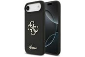 Mobiel - Covers & Cases - GUESS Silicone Big 4G Script case for iPhone Air - black - 3666339522247