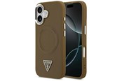 Mobiel - Covers & Cases - GUESS Triangle Logo MagSafe case for iPhone 17 - brown - 3666339515515