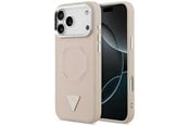 Mobiel - Covers & Cases - GUESS Triangle Logo MagSafe case for iPhone 17 Pro - pink - 3666339515379