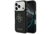 Mobiel - Covers & Cases - GUESS FW Resin Logo Case for iPhone 17 Pro - Black - 3666339583989