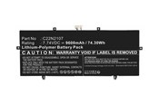Laptop batterij - CoreParts - laptop battery - 7.74V - Li-pol - 9600 mAh - 74.3 Wh - MBXAS-BA0330