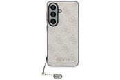 Mobiel - Covers & Cases - GUESS 4G Classic Logo Charm MagSafe Case for Samsung Galaxy S26 - Pink - 3666339614003