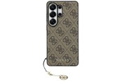 Mobiel - Covers & Cases - GUESS 4G Classic Logo Charm MagSafe Case for Samsung Galaxy S26 Ultra - Brown - 3666339613990