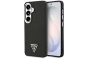 Mobiel - Covers & Cases - GUESS Fixed Glitter Triangle MagSafe case for Samsung Galaxy S26 - black - 3666339613518