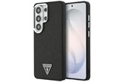 Mobiel - Covers & Cases - GUESS Fixed Glitter Triangle MagSafe case for Samsung Galaxy S26 Ultra - black - 3666339613532