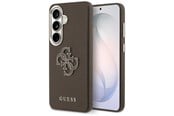 Mobiel - Covers & Cases - GUESS Grained Big 4G Metal Logo Case for Samsung Galaxy S26+ - Brown - 3666339612955