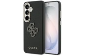 Mobiel - Covers & Cases - GUESS Grained Big 4G Metal Logo case for Samsung Galaxy S26+ - black - 3666339612924