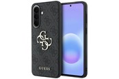 Mobiel - Covers & Cases - GUESS Leather 4G Metal Logo Case for Samsung Galaxy A37 5G - Black - 3666339620936