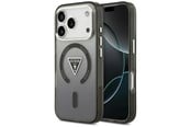 Mobiel - Covers & Cases - GUESS IML Gradient Triangle Logo MagSafe Case for iPhone 17 Pro - Black - 3666339515850