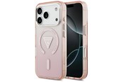 Mobiel - Covers & Cases - GUESS IML Gradient Triangle Logo MagSafe Case for iPhone 17 Pro - Pink - 3666339516338