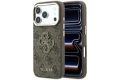 Mobiel - Covers & Cases - GUESS 4G & Big Resin Logo Case for iPhone 17 Pro / 18 Pro - Brown - 3666339653668