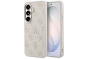Mobiel - Covers & Cases - GUESS 4G Embossed Ring MagSafe Case for Samsung Galaxy S26+ - pink - 3666339613259