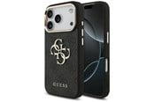 Mobiel - Covers & Cases - GUESS 4G Big 4G Classic Logo Case for iPhone 17 Pro / 18 Pro - Black and Gold - 3666339650988