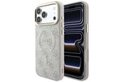 Mobiel - Covers & Cases - GUESS Embossed 4G Classic MagSafe Case for iPhone 17 Pro / 18 Pro - Pink - 3666339655181