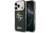 Mobiel - Covers & Cases - GUESS IML 4G Script Metal Case for iPhone 17 Pro Max / 18 Pro Max - Black - 3666339655877