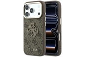 Mobiel - Covers & Cases - GUESS 4G & Big Resin Logo Case for iPhone 17 Pro Max / 18 Pro Max - Brown - 3666339653675