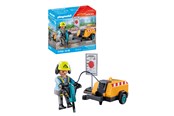 Playmobil - Playmobil Actie - Action Heroes Construction Worker - 71752 - 71752