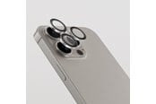 Mobiel - Beschermend glas - SiGN Lens protector in tempered glass for iPhone 15 Pro/15 Pro Max - Black/transparent - SN-LSIP15P-EE