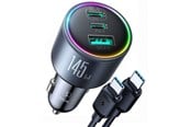 Elektrische auto oplader - SiGN Car charger 145W with 2x USB-C & 1x USB-A - PD & QC3.0 - SN-CCN07
