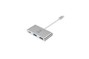Beelscherm- en tv-kabel - SiGN USB-C Hubb till HDMI 4K - USB-A 3.0 och USB-C 100W - PC0849