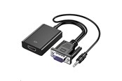 Beelscherm- en tv-kabel - SiGN VGA Male to HDMI Female Converter with 3.5mm AUX - PC1784