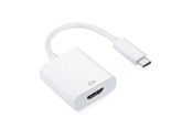 Beelscherm- en tv-kabel - SiGN USB-C to HDMI Adapter - White - S-HDMI-0046