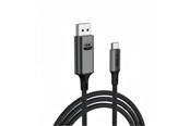 Beelscherm- en tv-kabel - SiGN USB-C to DisplayPort cable 4K@60Hz - 2m - black - SN-DPC-2M