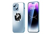 Mobiel - Covers & Cases - SiGN Magnetic Case iPhone 15 Plus with lens protection and logo view - Blue - SN-TPU15PLB