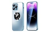 Mobiel - Covers & Cases - SiGN Magnetic Case iPhone 15 Pro Max with lens protection and logo view - Blue - SN-TPU15PMB