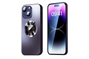 Mobiel - Covers & Cases - SiGN Magnetic Case iPhone 15 with lens protection and logo view - Black - SN-TPU15S