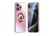 Mobiel - Covers & Cases - SiGN iPhone 17 Pro Magnetic Case with Lens Cover & Logo View - Pink - SN-TPU17PRosa