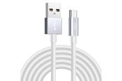 USB-kabel - SiGN SuperCharge USB-C cable 5A - 25W - 2m - White - SNCAB-5AW2M