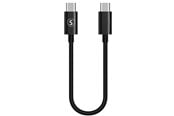 USB-kabel - SiGN Fast Charging Cable USB-C to USB-C 60W - 3A - PD - 0.25m - Black - SNCAB-USBC25B