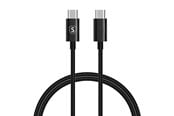 USB-kabel - SiGN Fast Charging Cable USB-C to USB-C 60W - 3A - PD - 1m - Black - SNCAB-USBCCB