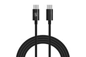 USB-kabel - SiGN Fast Charging Cable USB-C to USB-C 60W - 3A - PD - 2m - Black - SNCAB-USBCCB-2