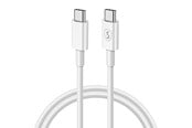 USB-kabel - SiGN Fast Charging Cable USB-C to USB-C 60W - 3A - 1m USB-C PD - White - SNCAB-USBCCW