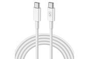 USB-kabel - SiGN Fast Charging Cable USB-C to USB-C 60W - 3A - PD - 3m - White - SNCAB-USBCCW-2